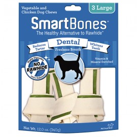 SMART BONES   迷你潔齒骨  7"  (牛奶薄荷味 3支) SMART BONES   迷你潔齒骨  7"  (牛奶薄荷味 3支)